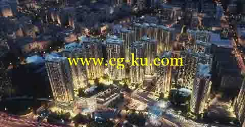 夜景楼盘动画的图片1