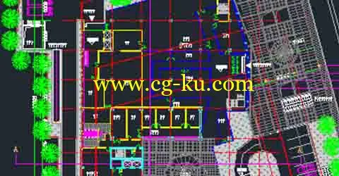 43GCAD建筑方案施工图的图片2