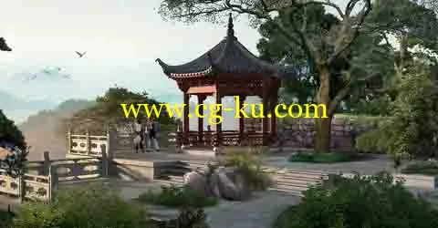 18张DVD 36G水晶石建筑效果图PSD素材合集的图片2