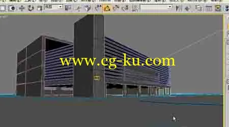 3dsmax园林施工图CAD教学别墅建模实例的图片2