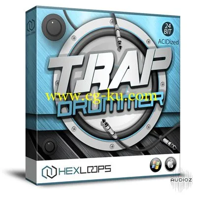 HexLoops Trap Drummer 50 Kits WAV ACiD的图片1