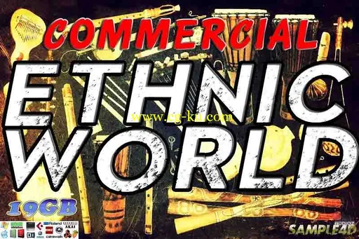 19GB Ethnic World Sample Pack (25,000+ Samples)的图片1