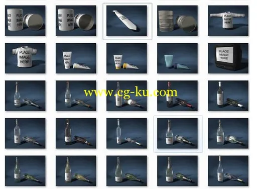 150个商品包装与产品设计模型下载的图片1