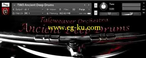 Taleweaver Orchestra Ancient Deep Drums KONTAKT的图片1
