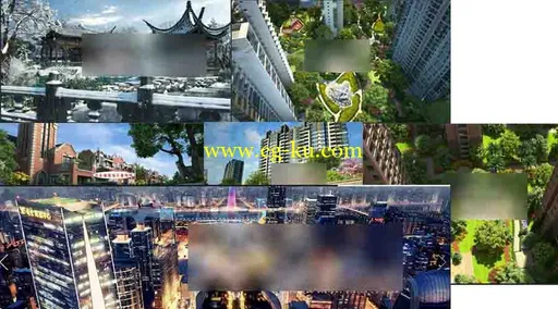 2015年1月份新的建筑动画场景免费下载收集场景的图片2