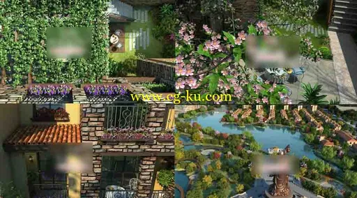 35个如皋长寿城市3d动画场景源文件的图片3