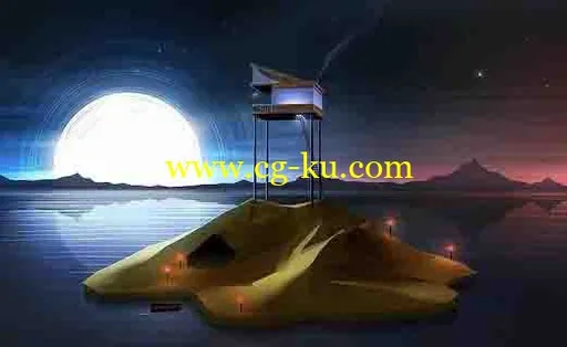 3-D Illustration: Space Color Texture的图片1