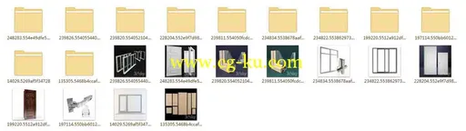 3dsk出品的门窗模型集合的图片1