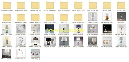 24个3dsk灯具模型的图片1