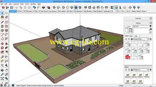 Lynda - SketchUp for ArchitectureLayOut的图片1