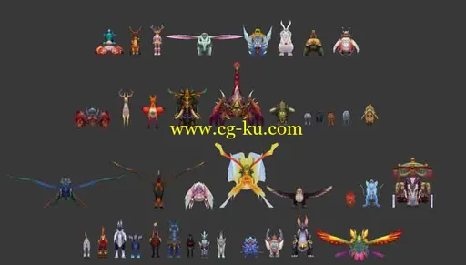 3dsmax怪物完美坐骑的图片1