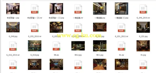 40个茶室、红酒3D场景的图片1