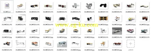 办公3D模型大集合的图片3