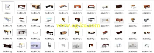 办公3D模型大集合的图片4