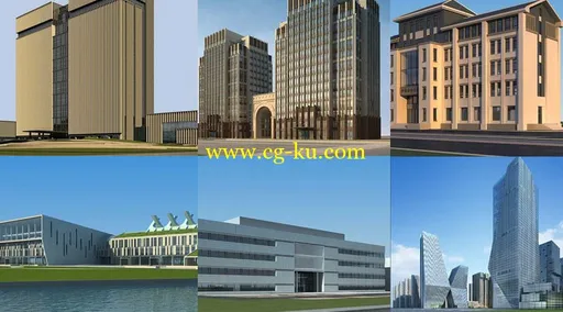 22个建筑模型集合的图片1