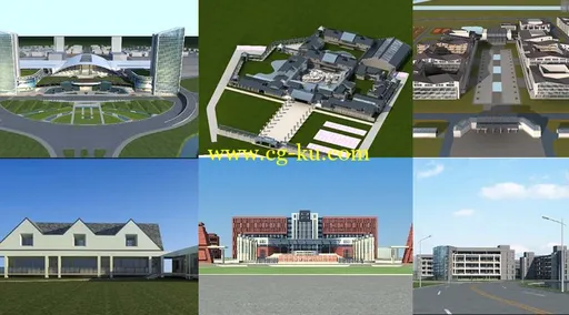 32个3D建筑模型集合的图片2 32个3D建筑模型集合的图片2