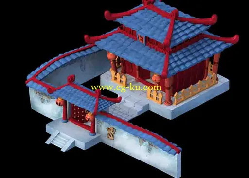16个场景配件3D模型的图片1