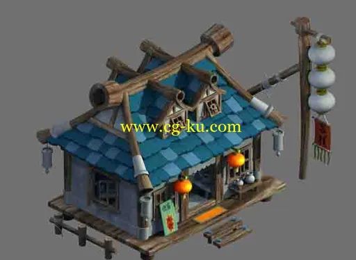 16个场景配件3D模型的图片4