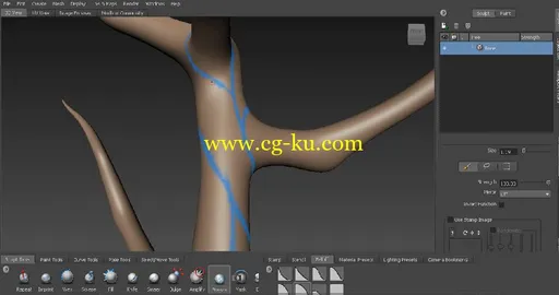 Creating Vegetation for Games in 3ds Max and Mudbox的图片3