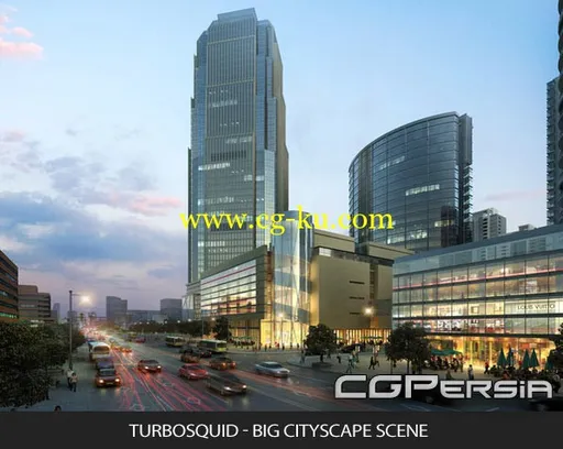 TurboSquid – Big Cityscape Scene的图片1