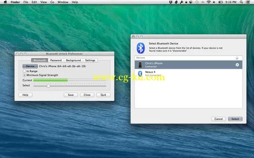 Bluetooth Unlock v3.0.1 Retail MacOS X的图片1