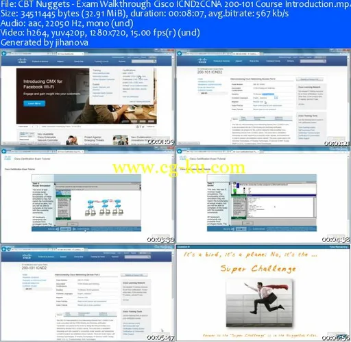 CBT Nuggets – Exam Walkthrough: Cisco ICND2/CCNA 200-101的图片2