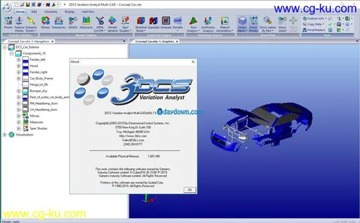 3DCS Variation Analyst MultiCAD 7.6.0.1的图片2