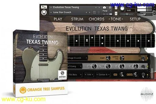 Orange Tree Samples Evolution Texas Twang – Kontakt的图片1