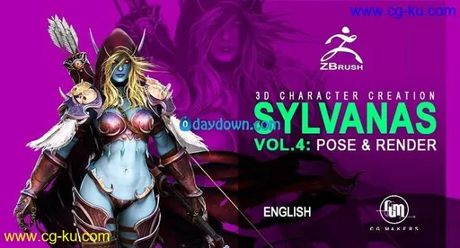 CG Makers – Sylvanas Vol 4 – Pose and render的图片1