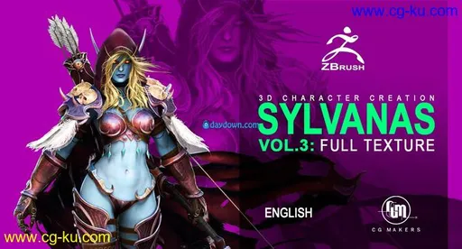 CG Makers – Sylvanas Vol 3 – Texturing的图片1