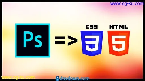 Learn PSD to HTML : Responsive Portfolio Website Design的图片1