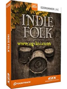 Toontrack EZdrummer EZX Indie Folk Expansion DVDR的图片1