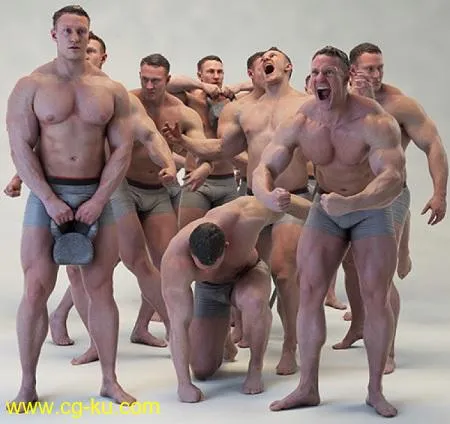 3D Scan Store – Male 06 Mega Bundle的图片1