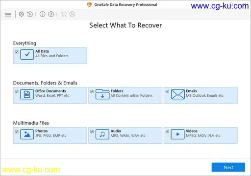 OneSafe Data Recovery Professional 8.0 Multilingual的图片1