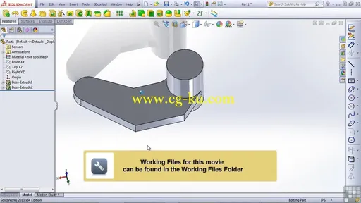 Infinite skills – Learning SolidWorks 2013的图片3