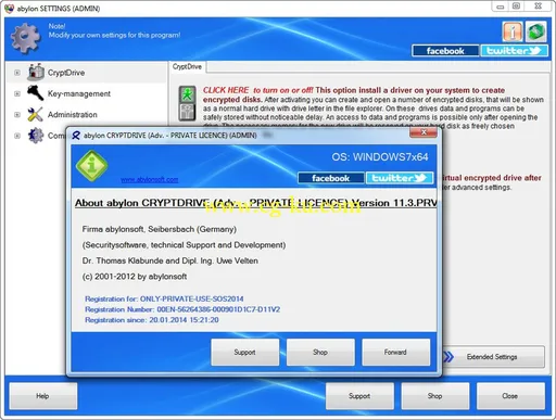 abylon CRYPTDRIVE 11.30.2的图片2