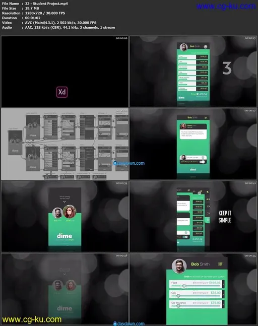 Adobe Xd Masterclass: Design a Mobile App & Website Wireframe的图片2