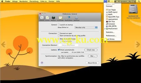Shimo 3.2.3 MacOsX VPN客户端的图片2