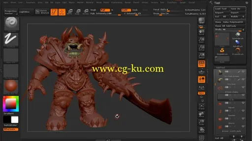3DMotive – Orc Body ZBrush Series Vol.1-5的图片5