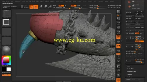 3DMotive – Orc Body ZBrush Series Vol.1-5的图片7