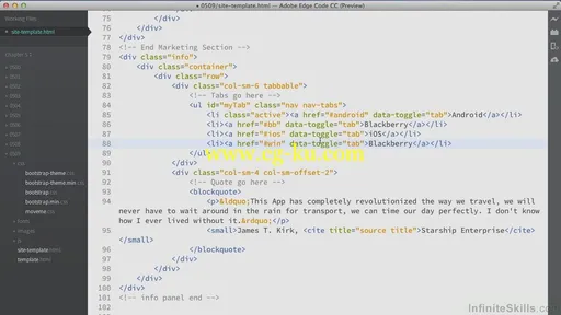 Infiniteskills – Learning Bootstrap 3 (2013)的图片3