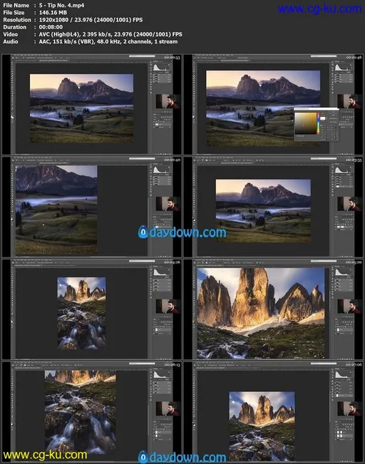 5 tips to improve your Photo Editing in Adobe Photoshop for Landscape and Nature Photography的图片2