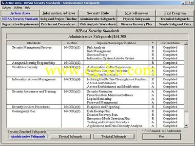 Reg Software HIPAA Security Rule Assistant 11的图片1