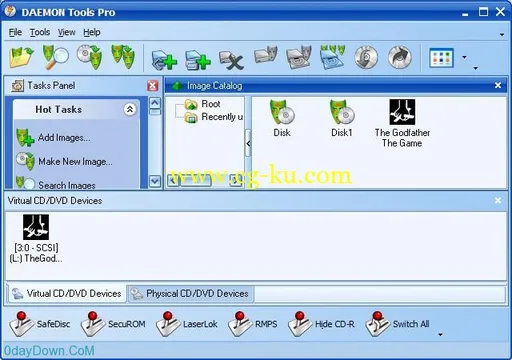 DAEMON Tools Pro Advanced v5.2.0.0348 虚拟光驱的图片1