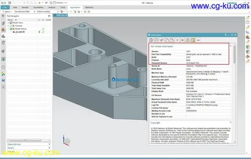 Siemens NX 1907 Build 2201 (NX 1899 Series)的图片2