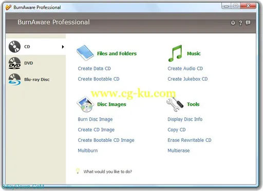BurnAware Professional v6.2 刻录工具的图片1