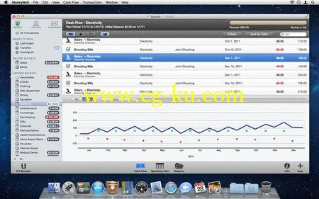 MoneyWell 2.2.2 Mac Os X  出色的个人财务管理软件的图片1