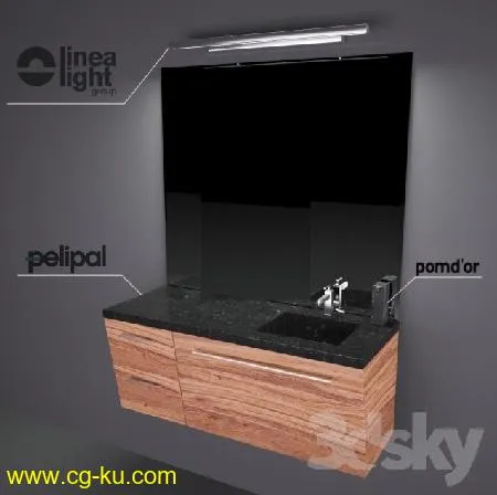 3DSky – Bathroom Furniture 3D Models Volume 1的图片1