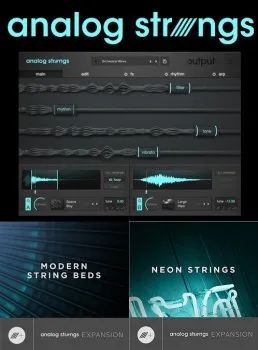 Output Analog Strings v1.0.1 + Expansions KONTAKT的图片1