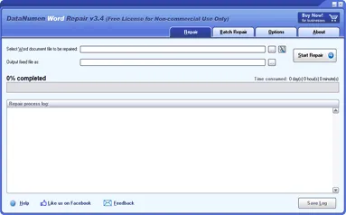 DataNumen Word Repair 3.4.0.1的图片1